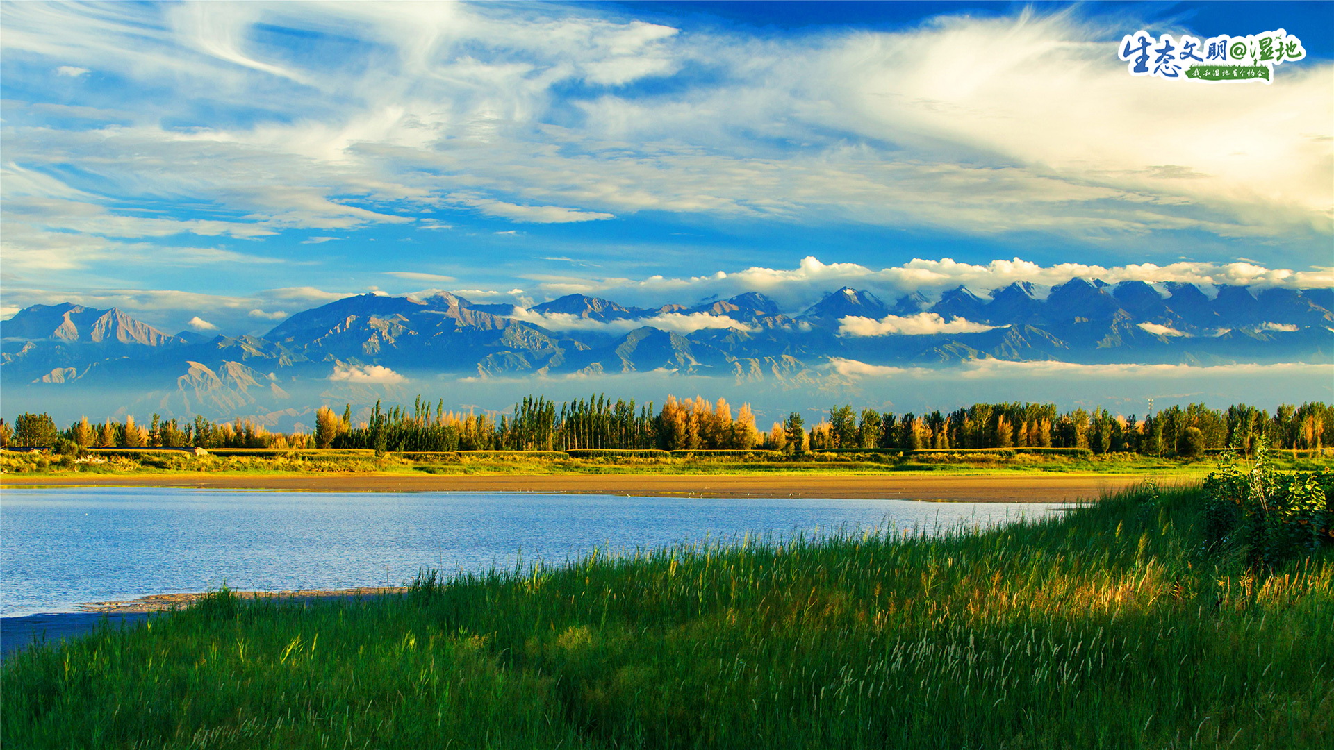 【生态文明@湿地】甘肃湿地绘丹青