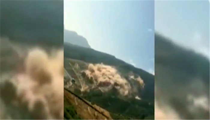 现场画面曝光！约2000平方米厂房被埋 浙江丽水一处矿山山体塌方