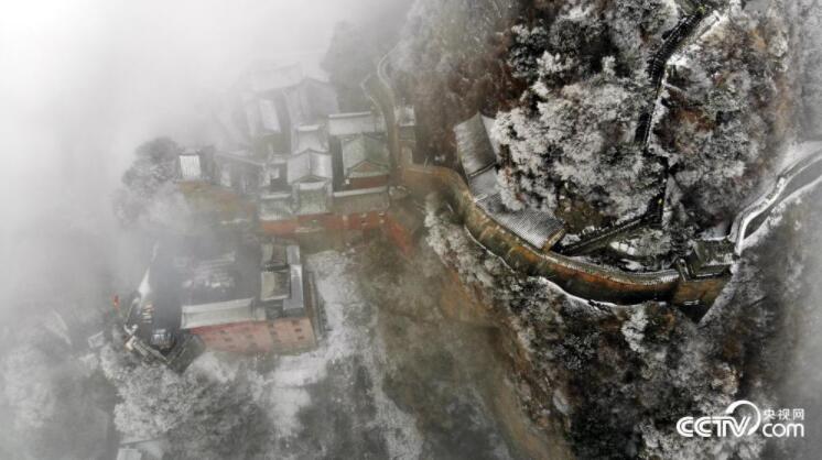 【生态文明@湿地】冬瞰武当山丹江口水库