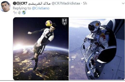 C罗飞起来了！2.56米高空神球震惊网友 大神恶搞P图比赛开始