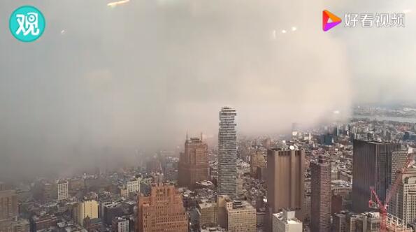 仿佛末日来袭！雪飑吞噬纽约是怎么回事？终于真相了，原来是这样！