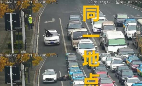 电视剧都不敢这么写！夫妻先后横穿同一条马路被撞飞