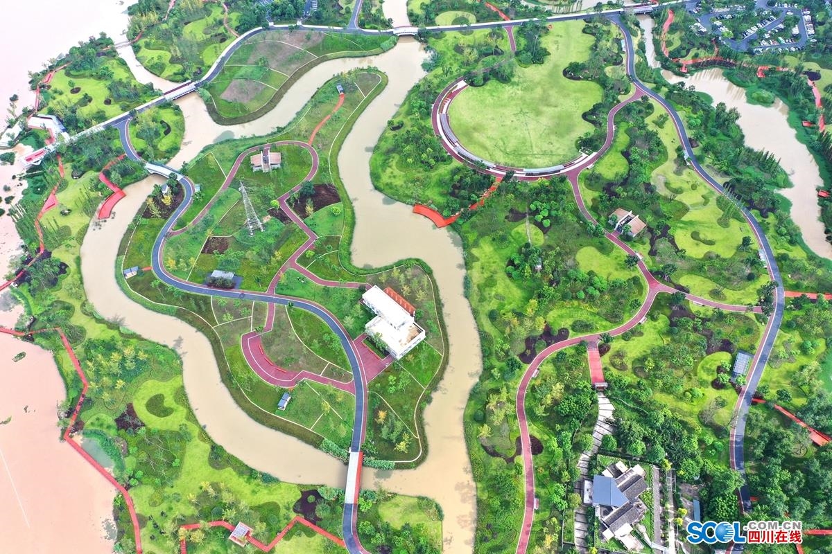【生态文明@湿地】“海绵城市”遂宁:城市湿地串起26公里绿丝带