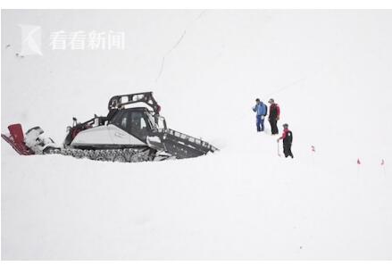 触目惊心！瑞士滑雪发生雪崩多人被埋 超过60人参与瑞士雪崩救援