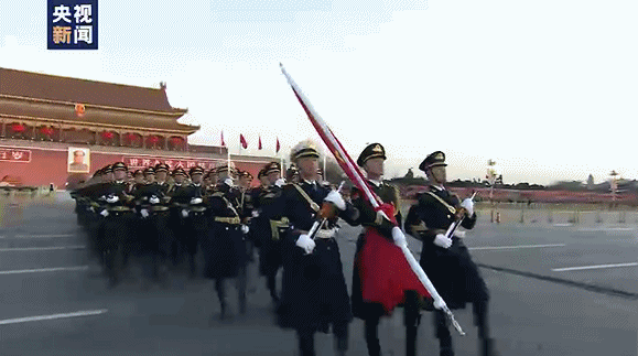 独家视频丨热血沸腾2020年天安门广场举行首场升旗仪式