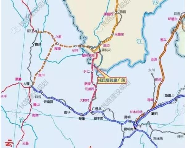 昆明至攀枝花动车9日开跑 二等座价格73元（车次时间表）