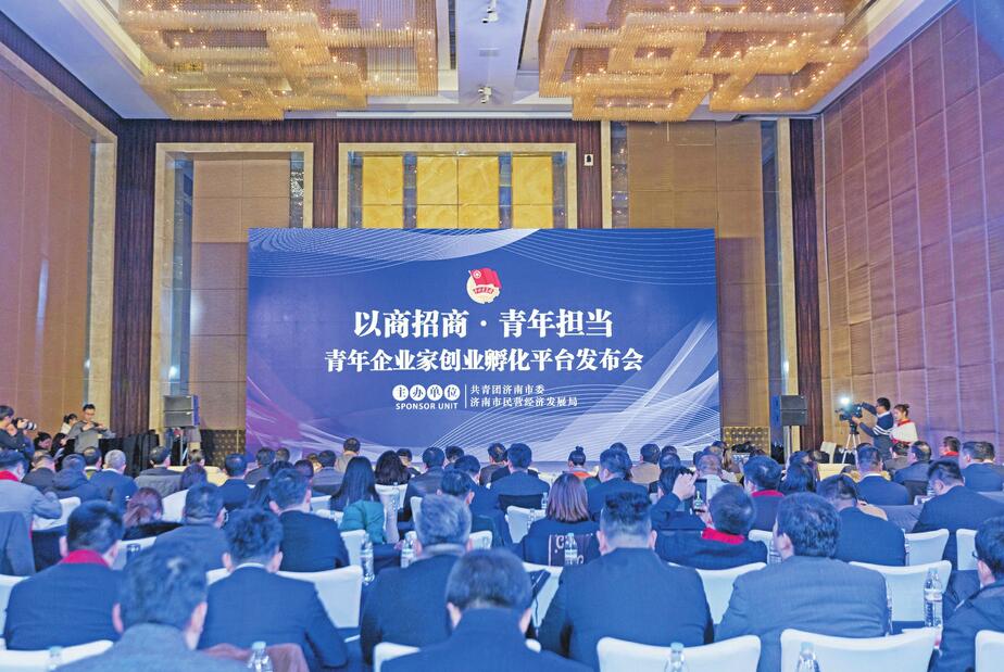 提升营商环境助推“双招双引” 青年企业家创业孵化平台成立