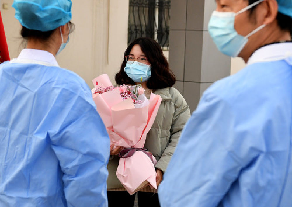 女研究生在县级医院治愈：“我能挺过来，其他人也可以”