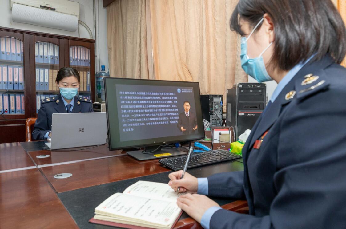 千里连线 见屏如面 济南：税务云课堂 助企“及时雨”
