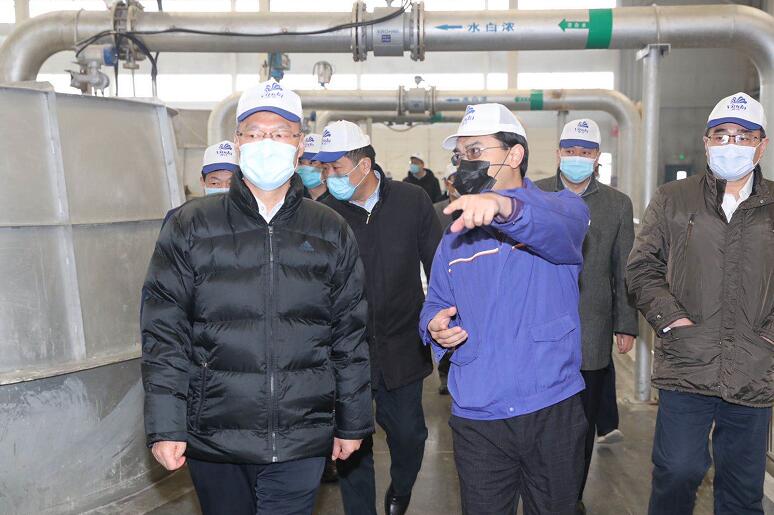 尹清忠赴莱芜高新区察看外资企业复工复产和生产运营情况