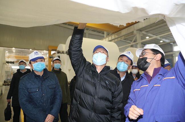 尹清忠赴莱芜高新区察看外资企业复工复产和生产运营情况