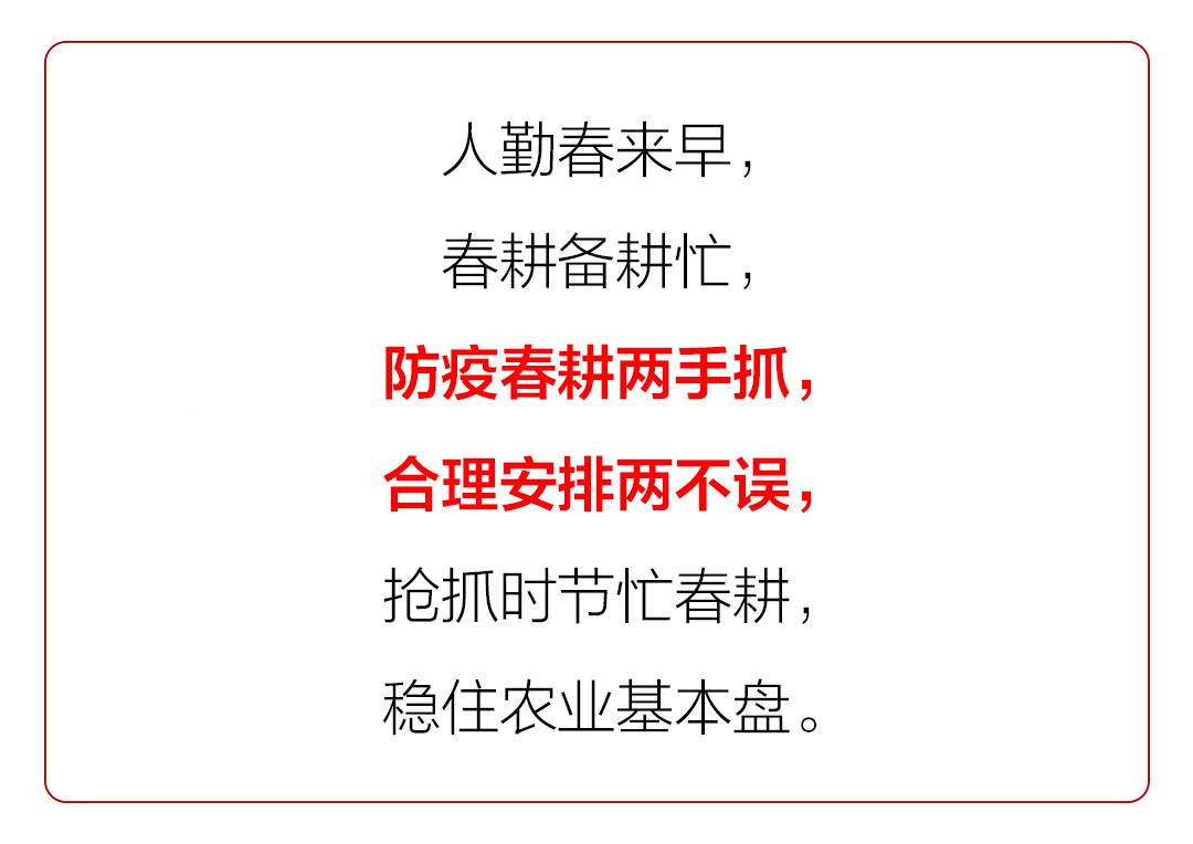 “众志成城 共克时艰”山东抗击疫情公益广告展播㉔：春耕防疫 安全生产