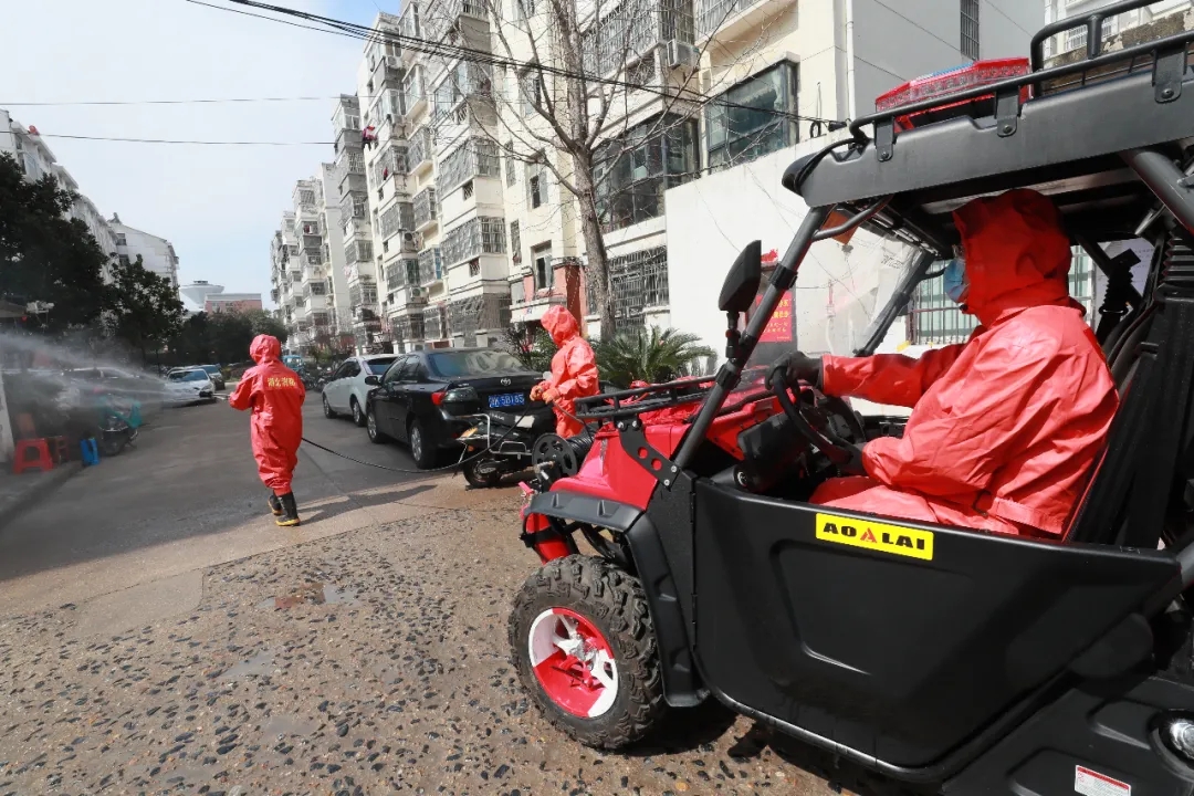图片新闻丨湖北消防抗击疫情一线剪影