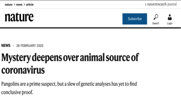 新冠病毒起源尚无定论 美国政客“污名化”中国遭各界抨击