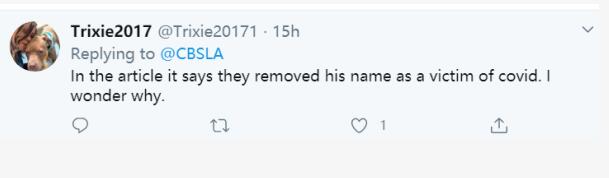 疑点重重：美国最年轻死亡病例被移出“死亡名单”