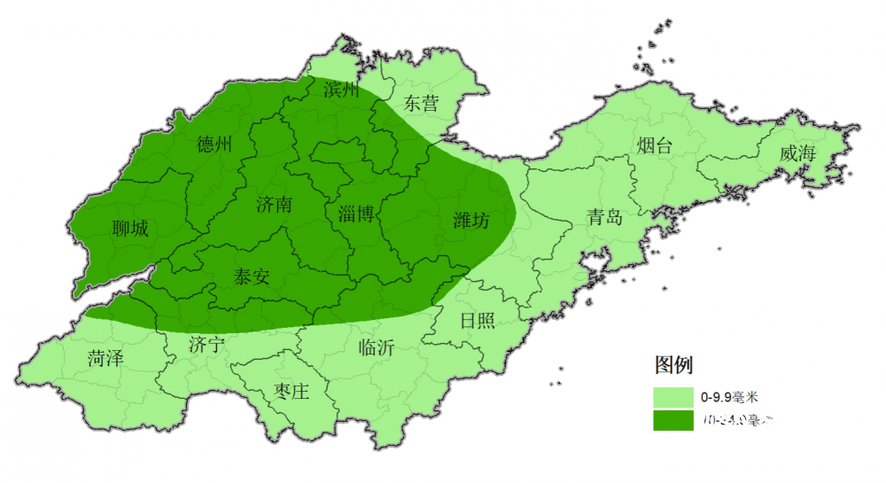 山东未来两天迎大范围降雨 济南、淄博等8市降水将超10毫米