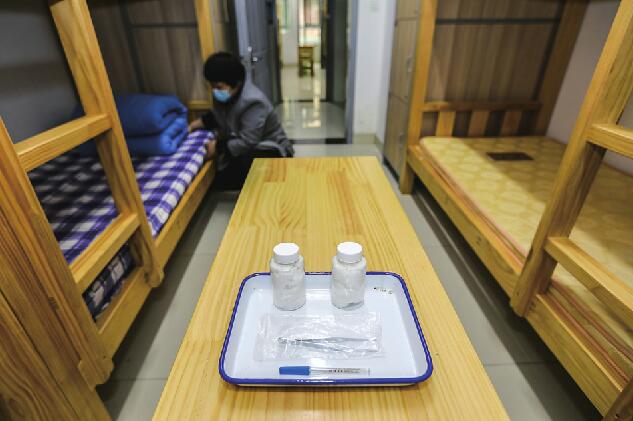 寄宿制高三每间宿舍“减员” 有的宿舍改成单人单间