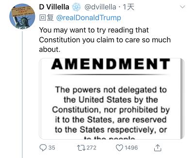 “绝对权力”令全美复工？ 美网友：醒醒特朗普 你不是个国王