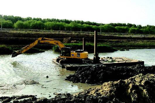 小清河复航工程济南段预计6月底达到防汛条件 河底挖宽至23米