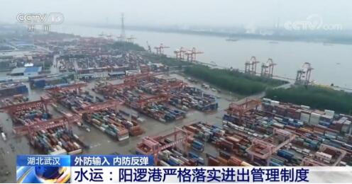 外防输入 内防反弹：湖北武汉货物运输筑牢铁水空三重防线