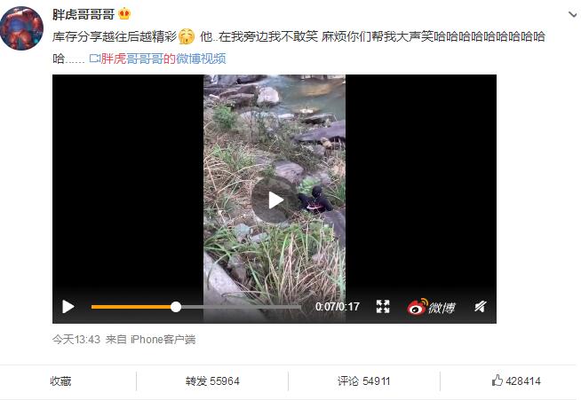 你的烊烊得意从哪来的？胖虎拍的易烊千玺前空翻车祸现场