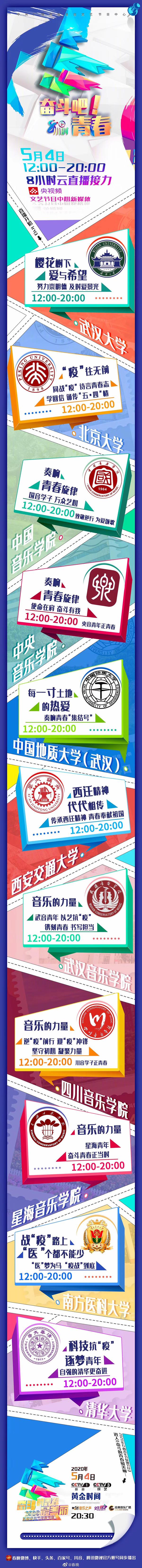 央視云直播節(jié)目《奮斗吧！青春》幾點(diǎn)播？