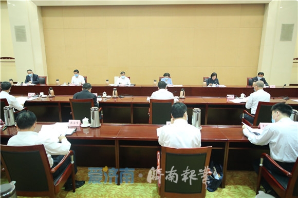 济南市委统一战线工作领导小组全体会议召开 孙立成主持 边祥慧出席