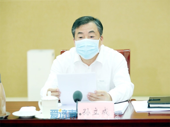 济南市委统一战线工作领导小组全体会议召开 孙立成主持 边祥慧出席