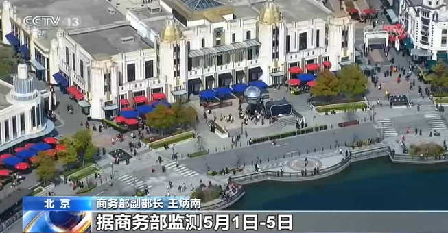 商务部:“五一”假期消费市场快速复苏
