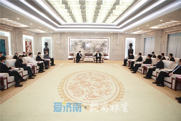 孙立成会见中交集团客人