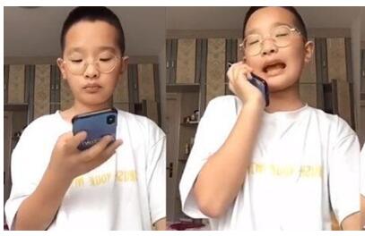 神级cos！小朋友模仿老师接电话 气质拿捏的死死的