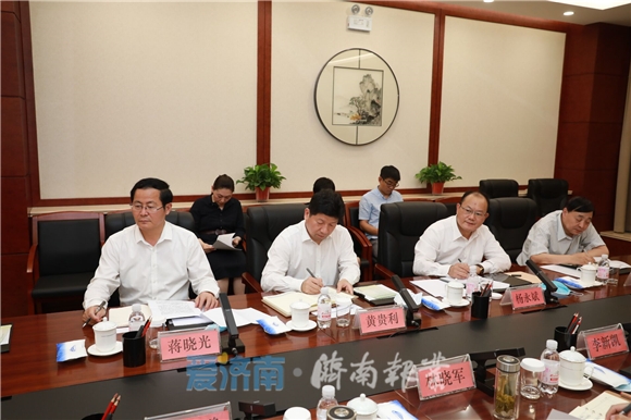 孙立成到济南海关、中铁济南局集团对接工作 携手并肩推动省会加快发展