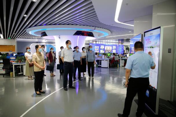 山东省委网信办调研网络文明监督员队伍建设工作