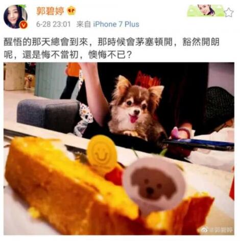 不愧是向太!向太回应郭碧婷深夜发文,一篇小作文解决所有问题