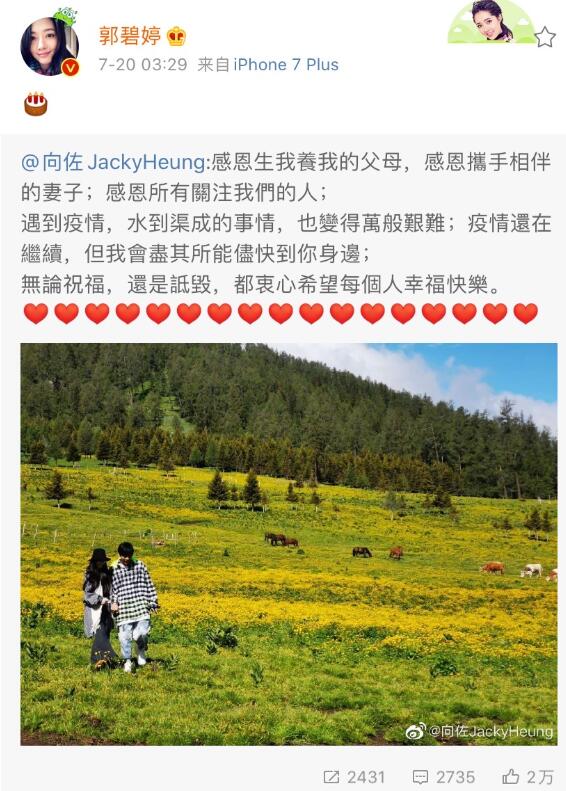 向太官宣郭碧婷怀孕|【忙碌的婆婆】向太官宣郭碧婷怀孕，挑选时间很有内涵