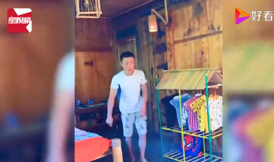 心灵手巧好爸爸！打工爸为4岁留守儿子改造房间 这样的儿童房我也想要