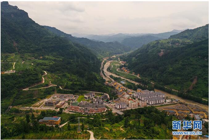 【你笑起来真好看】航拍重庆市石柱县中益乡新貌 美丽乡村“蝶变”进行时