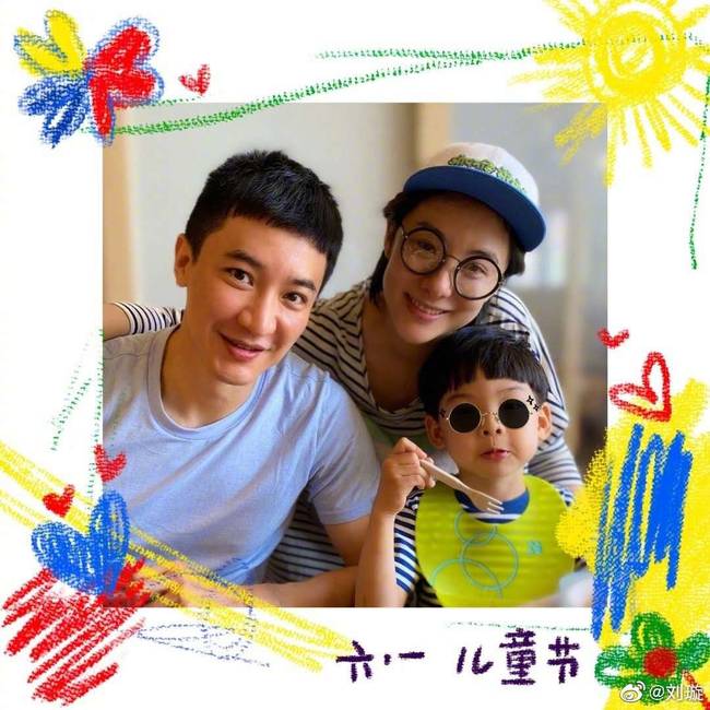 幸福的四口之家！刘璇二胎得女 41岁的她依旧元气满满