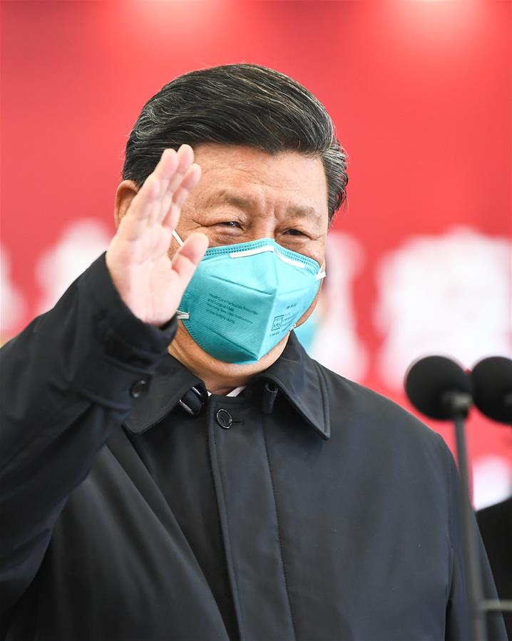 战“疫”时刻,习近平的10个暖人瞬间