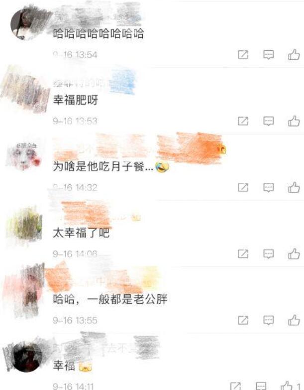 张若昀吃月子餐胖了十斤 真的是甜蜜的负担呀!