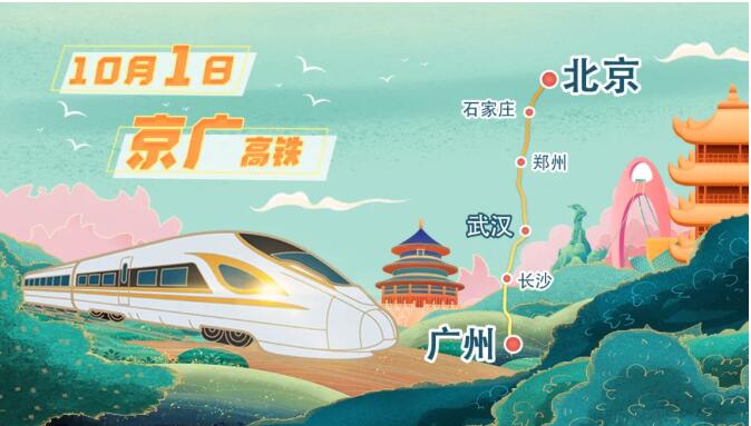 国庆假期！我们约你坐着高铁看中国~