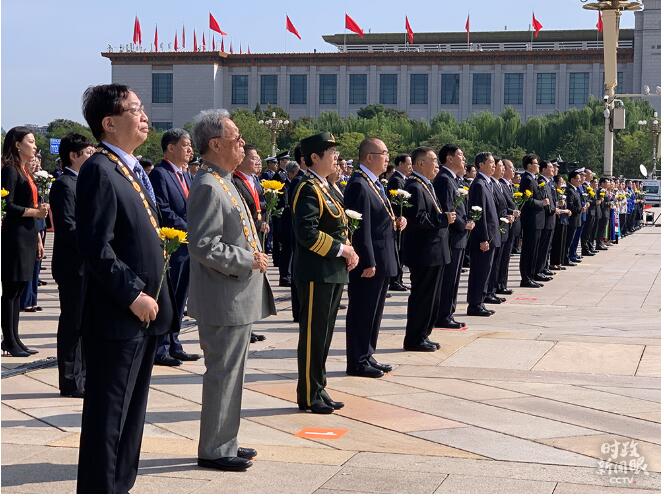 时政新闻眼丨​烈士纪念日敬献花篮仪式，今年有这些特殊之处