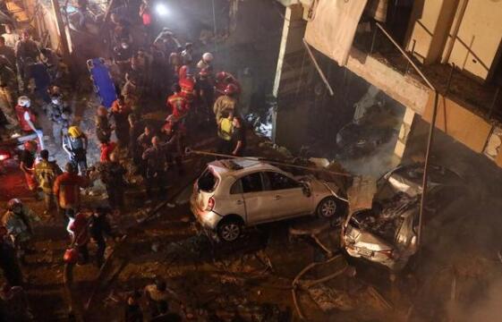 【最新】黎巴嫩首都贝鲁特发生爆炸 造成至少4人死亡多人受伤
