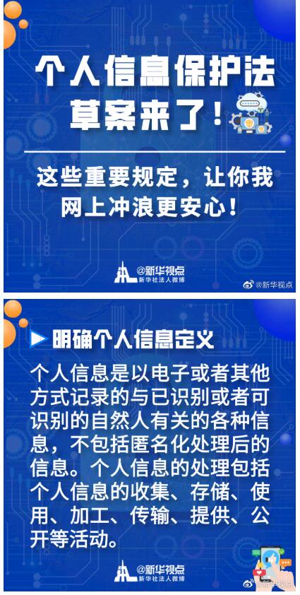 个人信息保护法草案亮相，助你网上冲浪更安心！