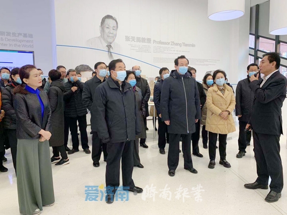 2020年全市重点项目建设暨重点工作攻坚年观摩评议活动到济南高新区历下区考察