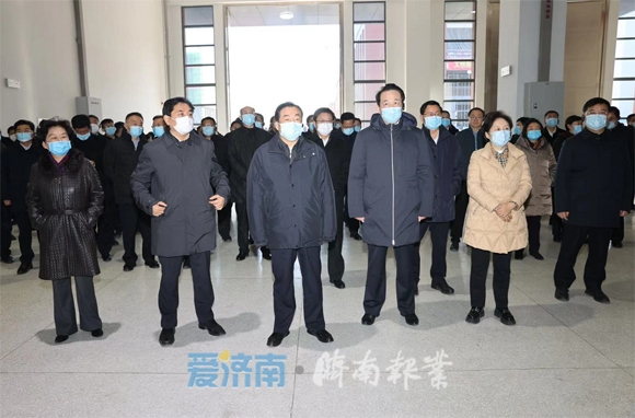 2020年全市重点项目建设暨重点工作攻坚年观摩评议活动到济南高新区历下区考察