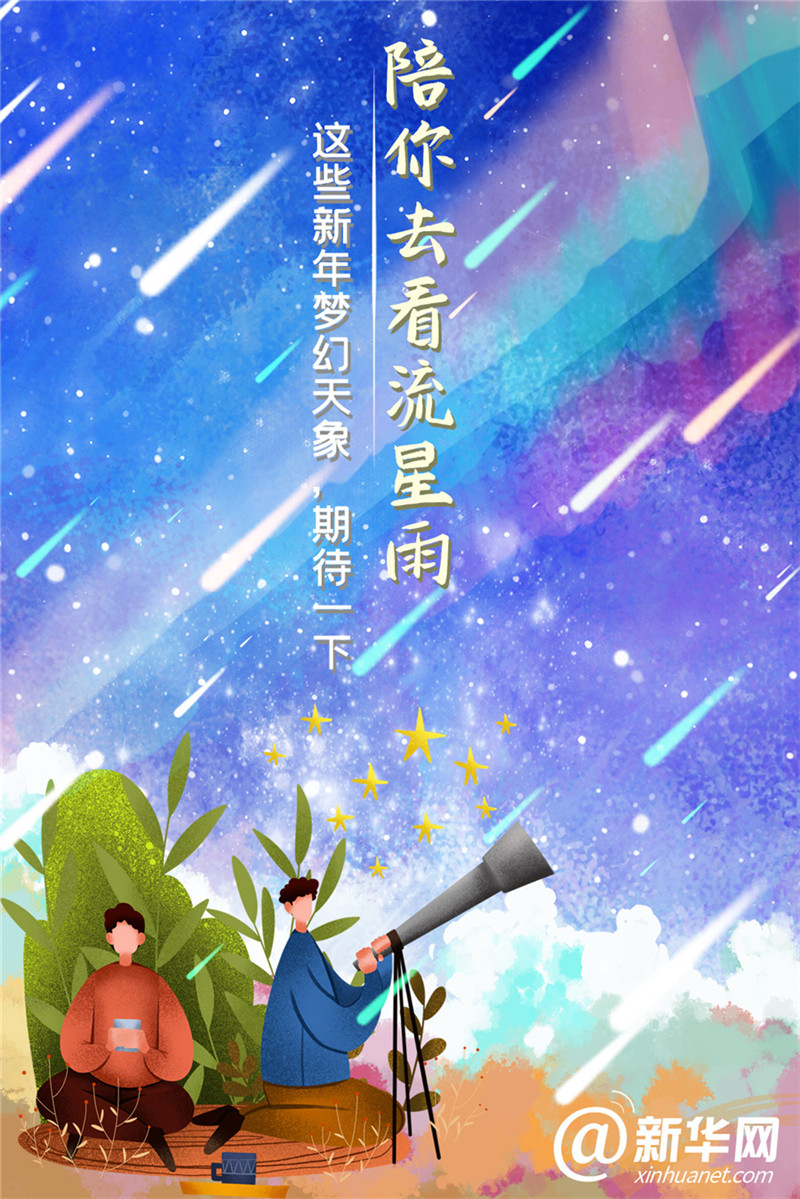 陪你去看流星雨！这些新年梦幻天象，期待一下！