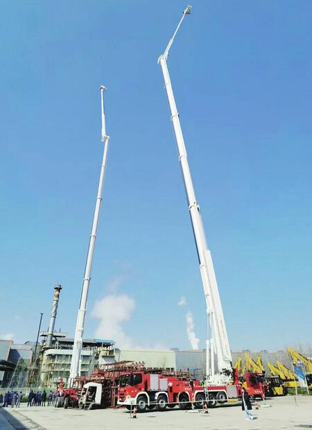 全球最高！101米登高平台消防车即将在济南执勤
