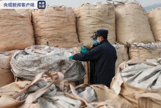 1423.8吨!货物申报品名为扇贝壳实为洋垃圾