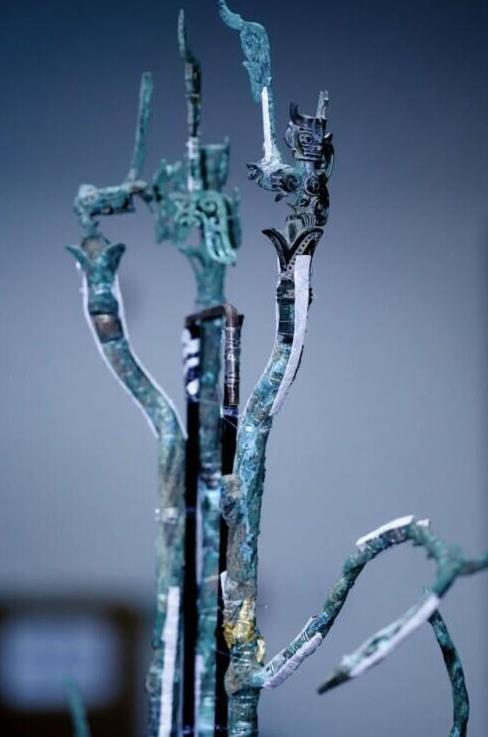 三星堆3号神树“再生”了！神秘造型初露真颜